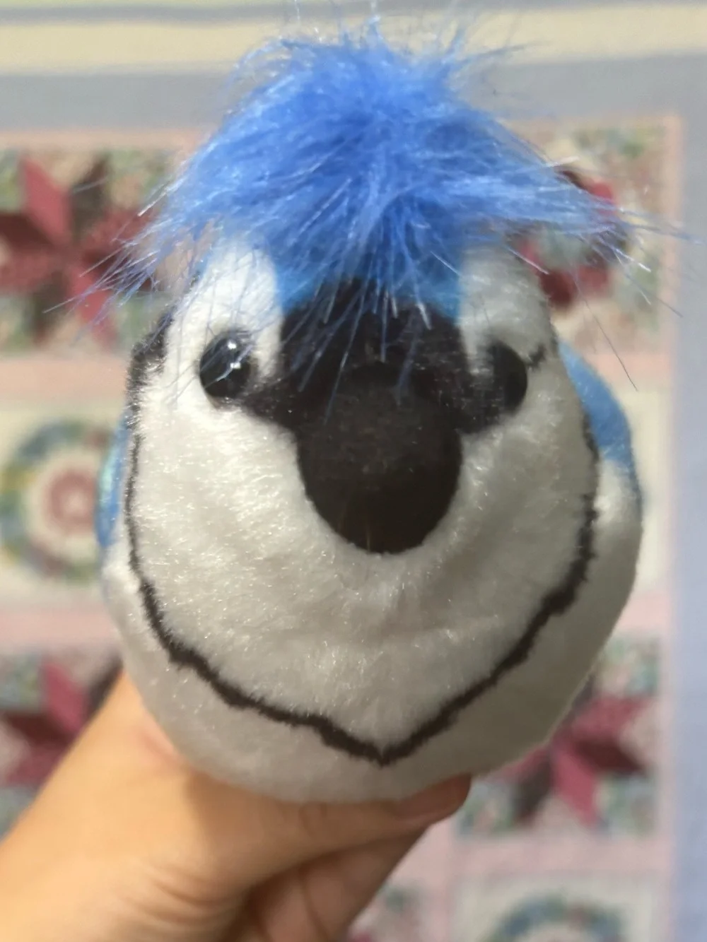 Wild Republic • Talking Plush Blue Jay Bird 5" - Picture 7 of 10